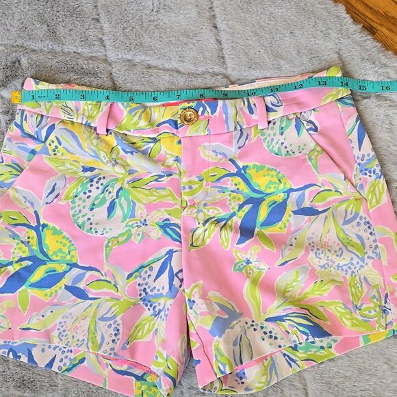Lilly Pulitzer Pink Floral Shorts, Women's Size 0, Great Condition - Picture 5 of 11
